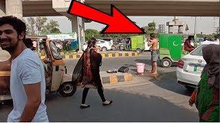 Taking Bath in Public Prank  Prank in Pakistan