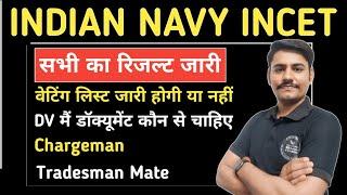 Navy Tradesman Waiting List जारी होगी  Navy Tradesman Document  Navy Tradesman Final Cut Off 2024