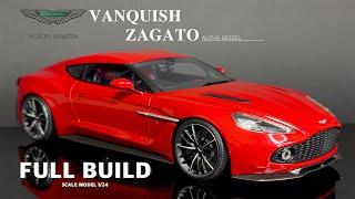 Full build Aston Martin Vanquish Zagato - Car Model 124 Alpha Model