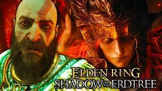 KRATOS vs Messmer the Impaler Elden Ring DLC Boss Fight