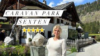 Campingplatz Caravan Park Sexten  5 Sterne  Wellnesscamping  Dolomiten  Südtirol  3 Zinnen