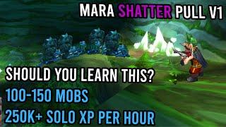 Mage Solo Mara v1  Shatter Pull - 150 mobs 300k xp per hour   KallTorak Wild Growth NA