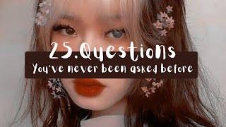 25 Questions You Have Never Been Asked Before self discovery questions