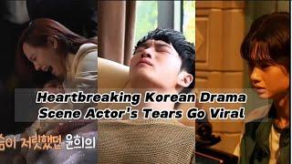 Heartbreaking Korean Drama Scene Actors Tears Go Viral #sad #kdrama