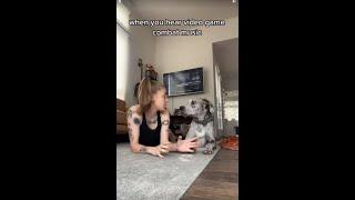 Educating My Dog ‍ w OnlyJayus - #Shorts