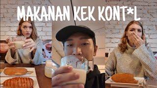 CUMA VIDEO MAKAN CORN DOG SAMA PACAR BULE CEKO