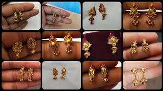 2.grams small daily wear earrings designswith weight.