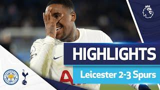 Bergwijn scores TWICE in injury time Absolute LIMBS  HIGHLIGHTS  Leicester 2-3 Spurs