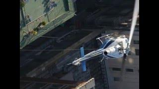 One Wilshire Helicopter Lift