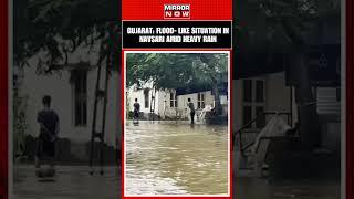 Gujarat Heavy Rains In Navsari Leads To Flood-Like Situation  #shorts #ytshort #short