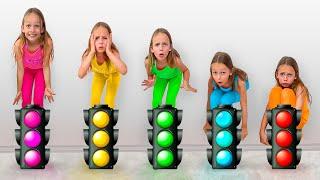 Traffic lights  Kids Songs And Nursery Rhymes  Maya Mary Mia