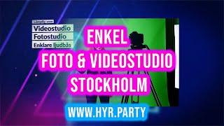 Hyr.Party studio i Stockholm