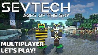 SEVTECH AGES OF THE SKY SevTech SkyBlock Episode 1