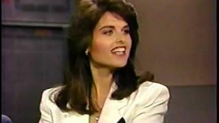 Maria Shriver @ David Letterman Show 1989