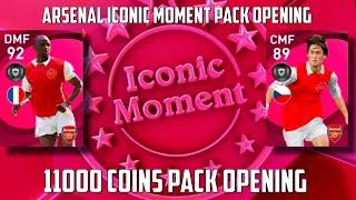 12000 COIN PACK OPENING  ICONIC MOMENT ARSENAL  PES 21 MOBILE