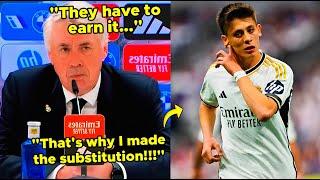  WOW Look at what ANCELOTTI SAID ABOUT ARDA GULER ANCELOTTI GETS TOUGH AFTER LA LIGA TITLE