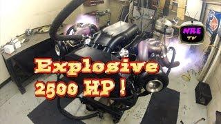 Explosive 2500 HP 572 BBC  NREs Mirror Turbo is a handful  NRE TV Episode 201.