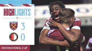 West Ham 3-0 Feyenoord  Mubama Grabs Dazzling Hat-Trick  Premier International Cup Highlights