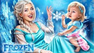 How to Become Elsa Frozen Extreme Makeover
