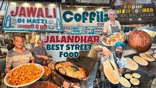 Punjab Tour Ep - 16  Jalandhar Best Street Food  Punjab Famous Food  Punjab Street Food