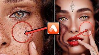 New Face Smooth Photo Editing   Airbrush  face smooth Tutorial  how to Edit photo in Airbrush
