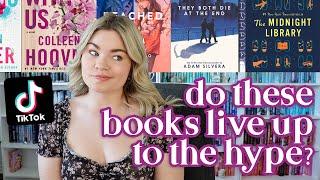 are these TikTok hyped books overhyped?