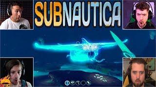 Gamers Reactions to the Ghost Leviathan  Subnautica