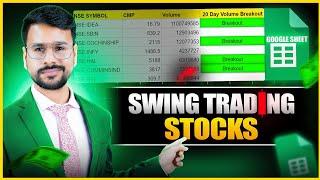 AUTOMATIC Swing Trading Stock Selection with Google Sheet  Swing Trading For Beginners