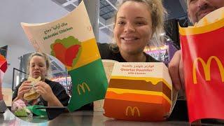 Trying McDonalds in Dubai McArabia Chicken Review