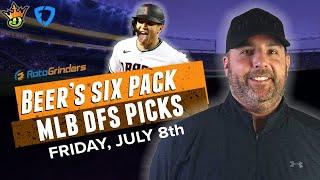 DRAFTKINGS & FANDUEL MLB PICKS TODAY 7-8-22 DFS 6 PACK