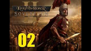 Knights of Honor II Sovereign- Rome Campaign Episode 2- Invasion On All Sides