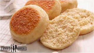 5 Ingredient No-Knead ENGLISH MUFFINS  The Easiest way to make English Muffins
