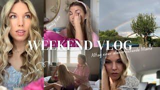 Weekend Vlog  Alltag Food ein Autounfall & Heatless Curls