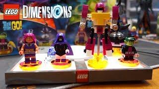 LEGO Dimensions Raven Beast Boy and Starfire Teen Titans Go Pack Unboxing LEGO Dimensions Wave 9