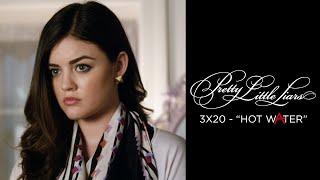 Pretty Little Liars - Aria Talks To Hanna & Emily About Ezra & Wesley - Hot Water 3x20