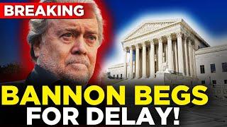 Steve Bannon Files Emergency Appeal Former Trump Advisor Pleads with Supreme Court to Avoid Prison