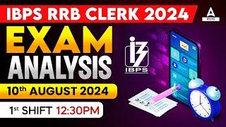 IBPS RRB Clerk Exam Analysis 2024 Bengali  RRB Clerk 1st Shift Analysis  Adda247 Bengali