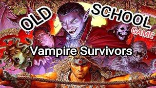Vampire Survivors - Обзор - Review играю за двух персонажей - разбор тактики и предложенных умений