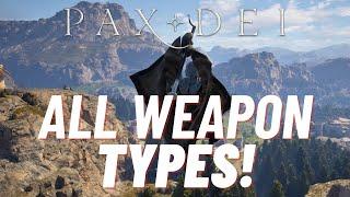 Pax Dei  EVERY Weapon Type Explained