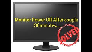 Dell Monitor Power Off Automatically after 1-3 Minutes