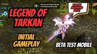 MU THE LEGEND OF TARKAN MOBILE BETA TEST