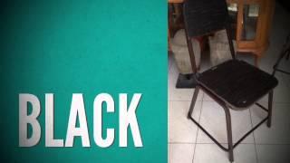 Old Iron Javanese Stacking Chair