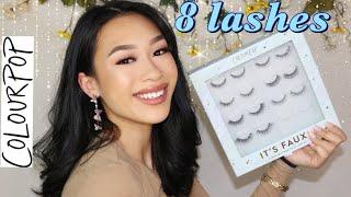 COLOURPOP LASH TRY ON Its Faux Lash Vault