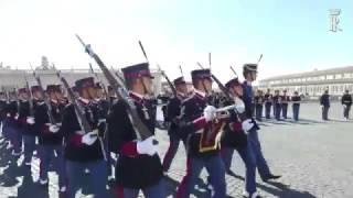 Cambio della Guardia in occasione del 156° fondazione Esercito Italiano