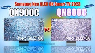 Samsung Neo QLED 8K Smart TV 2023  QN900C vs QN800C Comparison.