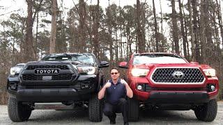 Truck Battle - 2019 Tacoma TRD PRO vs TRD Off-Road You Decide the Winner