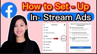 Paano mag Set Up ng In-Stream ads? ano ang requirements ng In-Stream Ads?