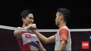 Nice Camera Daihatsu Yonex Japan Open MS Kento Momota JPN vs Anthony Ginting INA