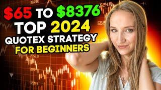 BINARY OPTIONS LIVE TRADING STRATEGY $65 TO $8376 Quotex