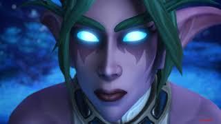 Tyrande Wisperwind Elune Ardenwald Cinematic Deutsch  German  WoW Shadowlands 9.1